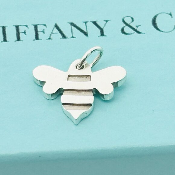 Tiffany Honey Bee Charm or Pendant in Sterling Silver Honeybee